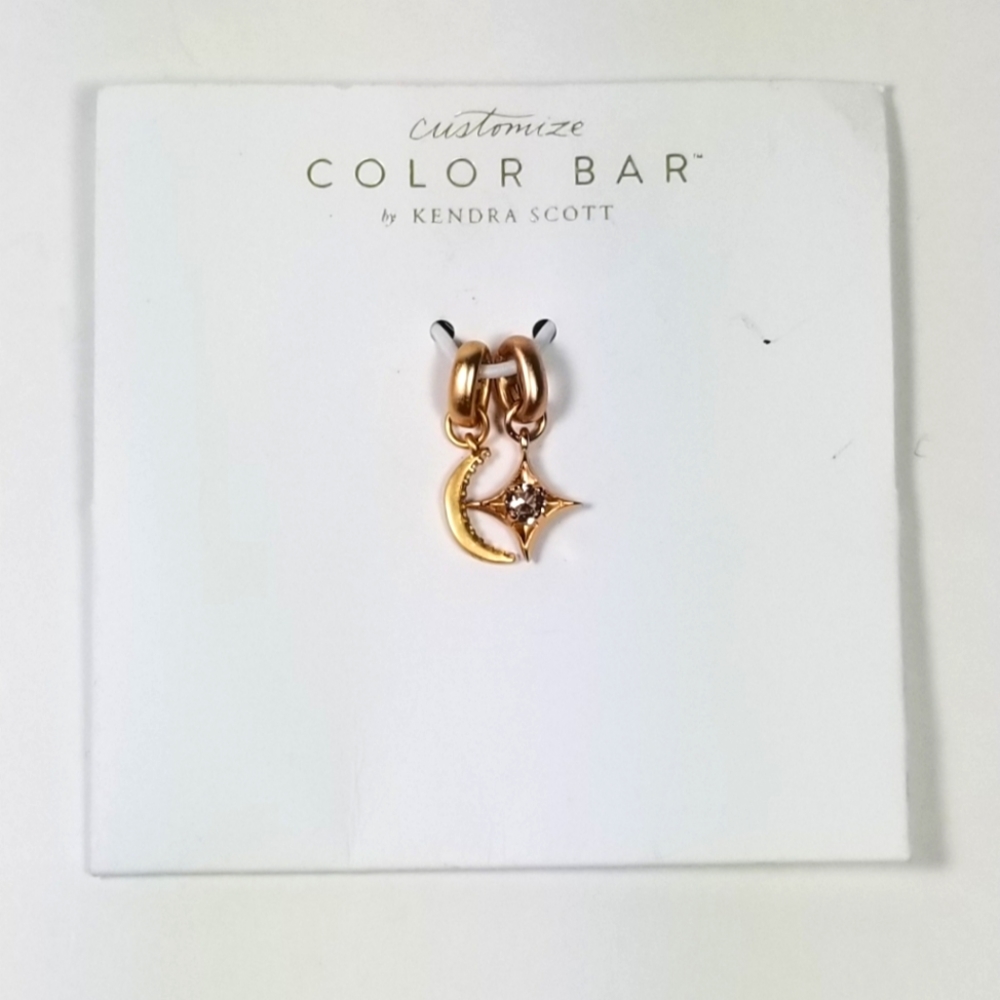 Kendra Scott Color Bar Bronze Go Beyond Charms NWT